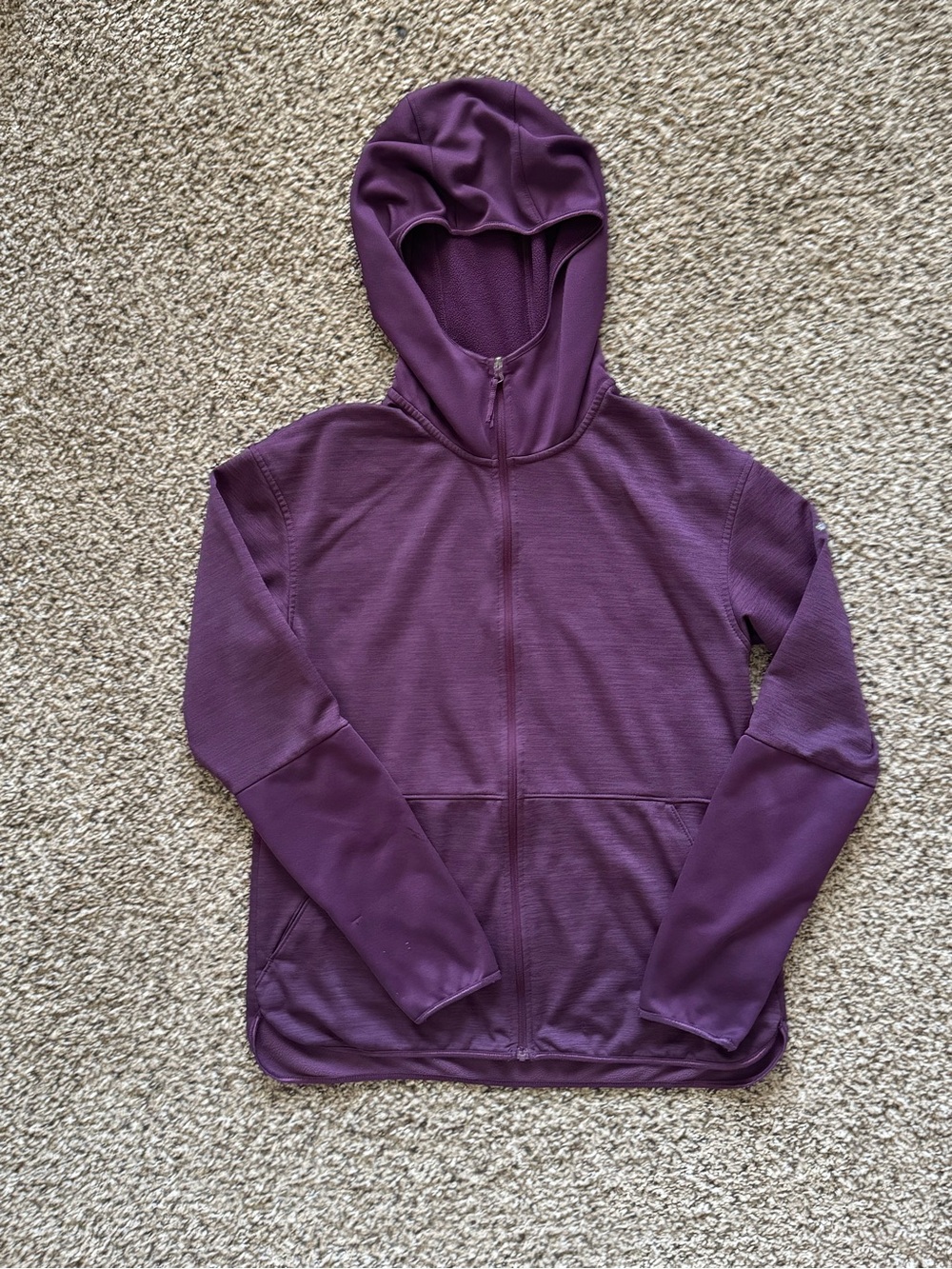 Women’s Columbia Lightweight Hooded Jacket - Purple